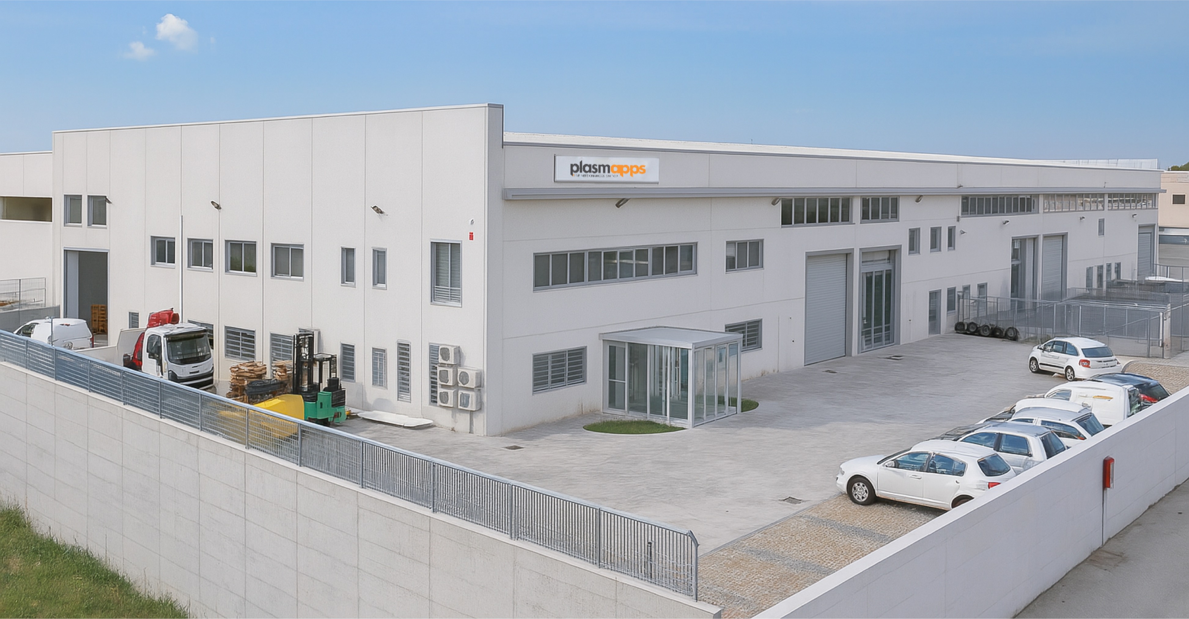 Plasmapps facility — research and production headquarters.